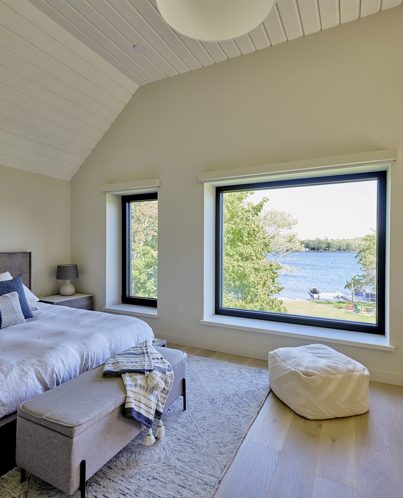 Bentley Built Annapolis Valley Home Builder- Passive energy efficient home over looks a serene lakefront property